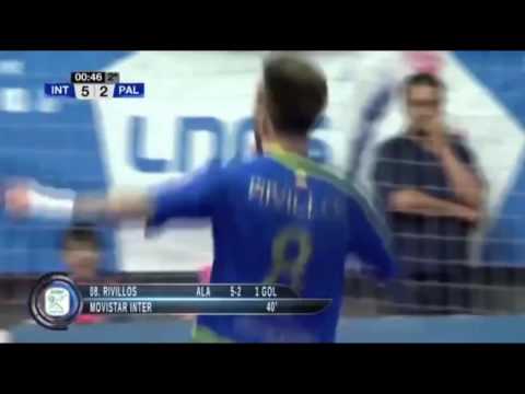 Gol de Rivillos (5-2) en Movistar Inter - Palma Futsal. Semifinales Play Off