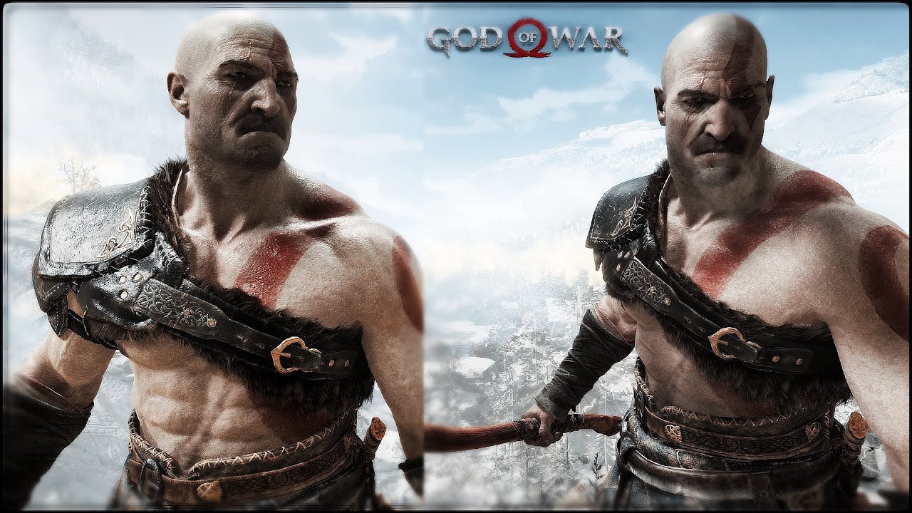 God of War Pc Young Kratos No Beard Mod - YouTube