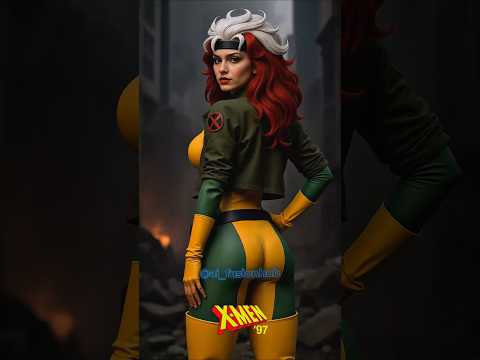 X-Men ‘97 in Real Life. The Mutant Revival We Needed! 🧬⚡🔥#xmen #xmen97 #marvel #livingcartoon