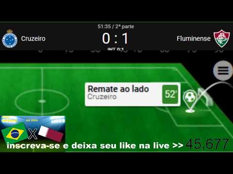 CRUZEIRO 2x2 FLUMINENSE copa do Brasil 2x0 Qatar  HD 05/06/2019 Amistoso Internacional