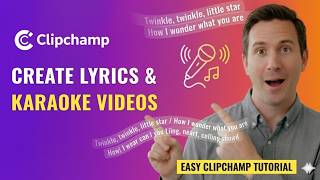 Create Lyrics or Karaoke Video  Clipchamp Tutorial