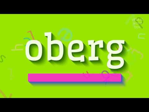 How to say "oberg"! (High Quality Voices)