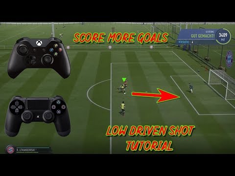 FIFA 19 : LOW DRIVEN SHOOTING TUTORIAL!!! SCORE MORE GOALS *SHORT VIDEO*