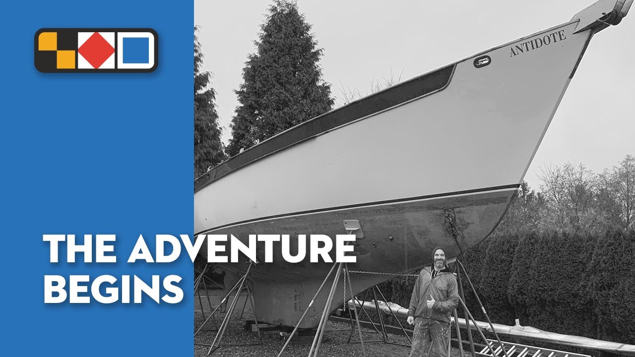 I QUIT! … to fix up and restore an OLD SAILBOAT! - Trailer