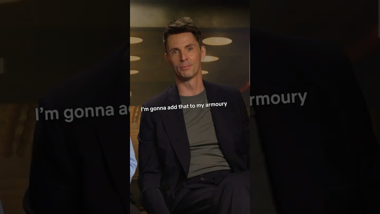 we're so impressed by Matthew Goode's wee Scottish accent 🏴󠁧󠁢󠁳󠁣󠁴󠁿 #DeptQ #Shorts