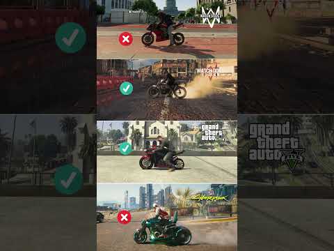 Watch Dogs Legion vs Gta vs Watch Dogs 2 vs Cyberpunk 2077  #gaming #shortsvideo