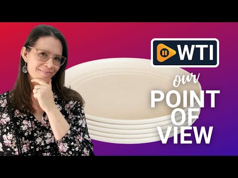 JUCOXO Microwave Safe Straw Plates - WTI product video review