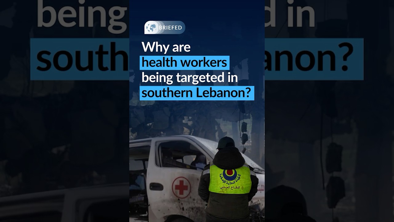 Why are health workers being targeted in Southern Lebanon?