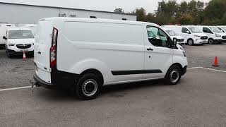 HV71VJZ 2021 (71) Ford Transit Custom Leader 2.0tdci, 130ps, 6 Speed, L1 H1 SWB Panel Van