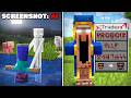 Testing Viral SCARY SCREENSHOTS to See If They Are REAL or AI in Minecraft!