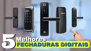 TOP 5 Melhor FECHADURA DIGITAL em 2024 | Melhores FECHADURAS DIGITAIS Custo-Benefício