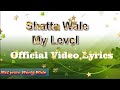 Shatta Wale My Level Lyrics Video By McLyrics