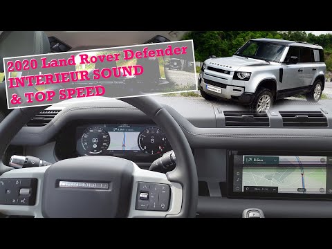 2020 Land Rover Defender 110 D240 S - Driving Sound & Top Speed | autofilou