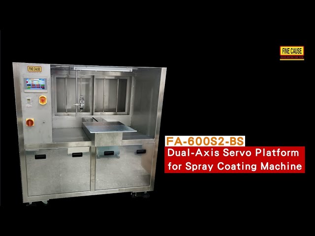 Dual-Axis Servo Platform for Spray Coating Machine-FA-600S2-BS