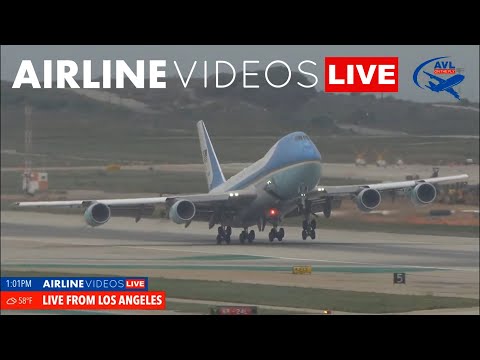 Air Force One's Breathtaking Takeoff from LAX!