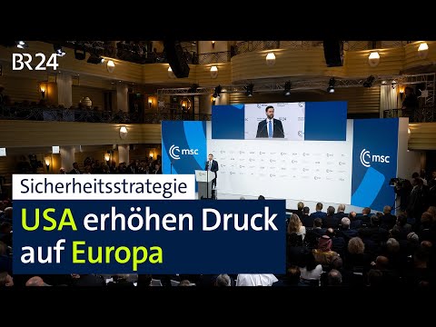 Sicherheitsstrategie: USA erhöhen Druck auf Europa | BR24