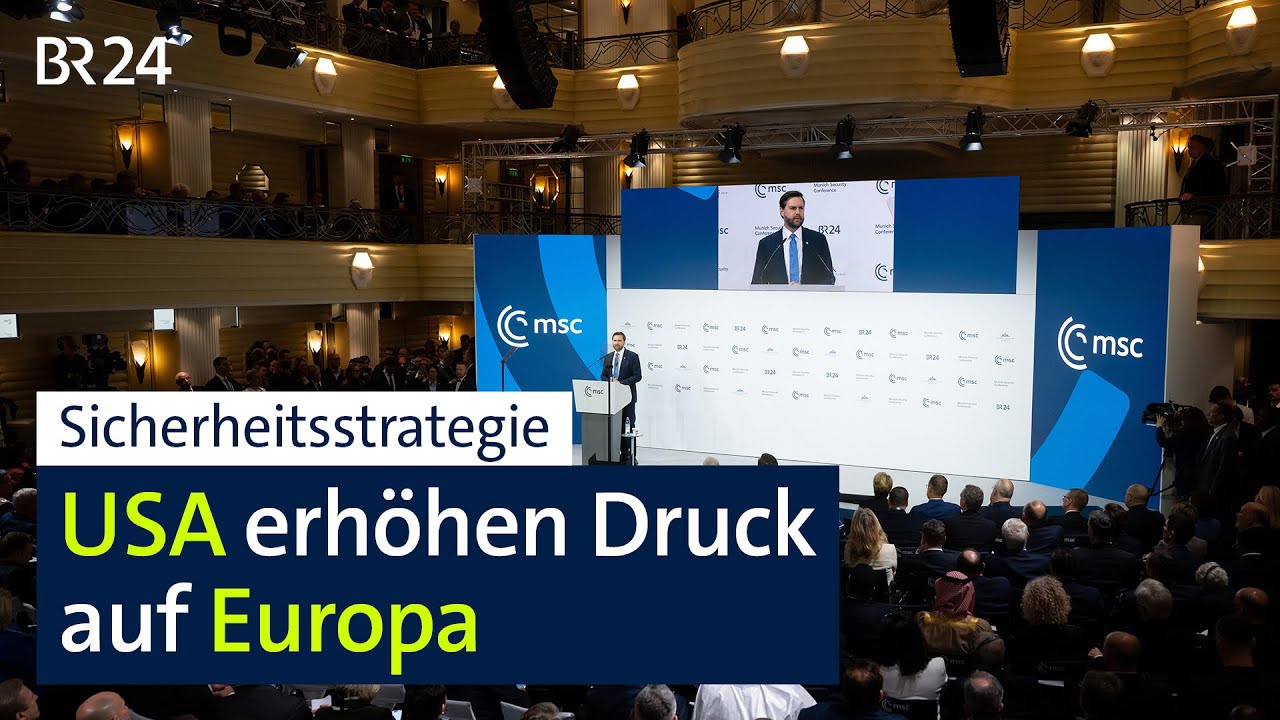 Sicherheitsstrategie: USA erhöhen Druck auf Europa | BR24