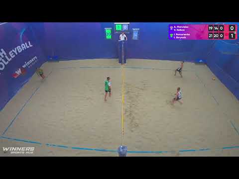 21:00 A. Matvieiev / V. Kelbas - I. Romanenko / I. Skrynnik 17.08.2022 | Winners Beach Volleyball