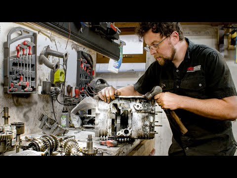 Stripping Classic Mini Straight Cut Gear Box