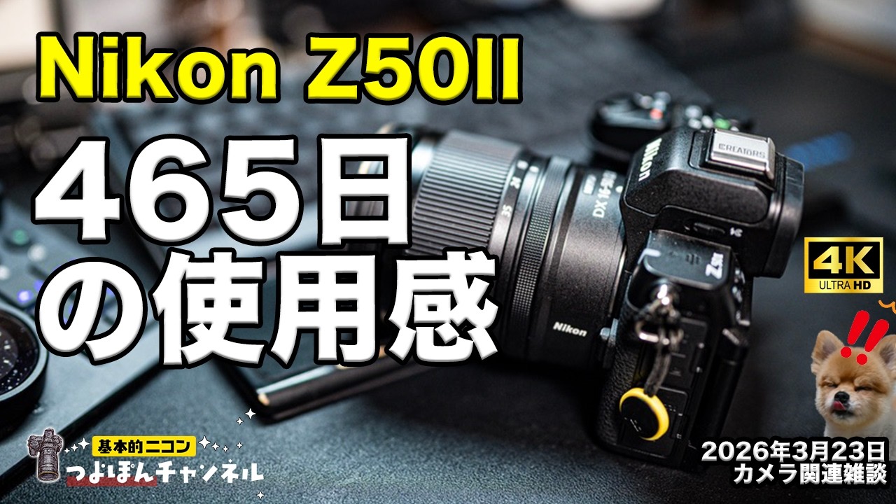 Z50II、久々に使ったら良すぎて驚いた話