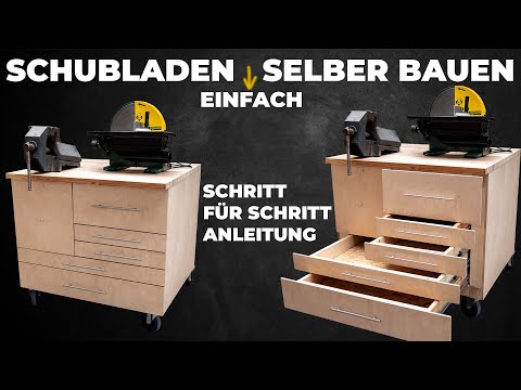 Schubladen bauen: Schritt für Schrittanleitung