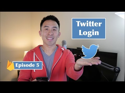 Swift 3: Firebase Social Login - How to implement Twitter Login (Ep 5)