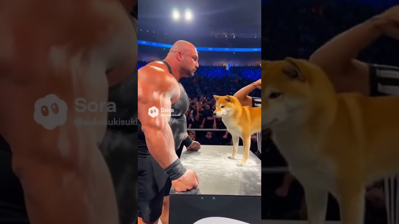 わんこ勝利🏆🐶　Dog Victory#dog #cute #kawaii #funny #victory #win #aivideo #pet #shorts #baby #kawaii