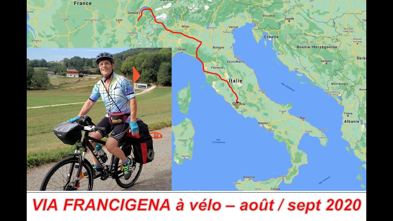 Francigena à vélo - Partie 1