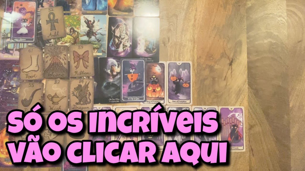 Só os Incríveis Vão Clicar Aqui 💗 Leitura Tarot Oráculos
