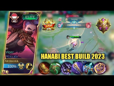 HANABI BUFF FULL DAMAGE | HANABI BEST BUILD 2023!!