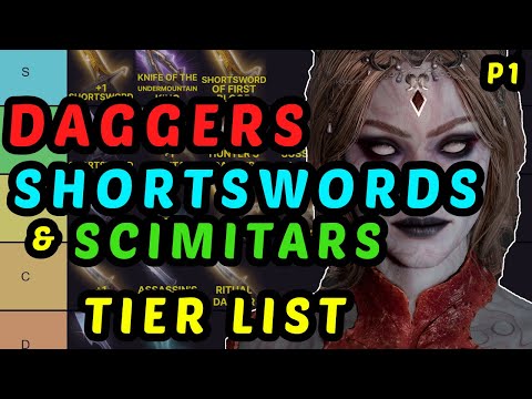 The BEST STABBING WEAPONS in Baldur's Gate 3 - Honor Mode Tier List and Guide - Part 1