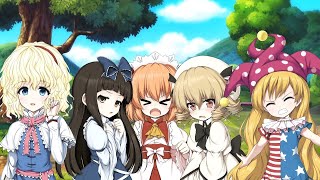 [ ENG ] Touhou Genso Wanderer Lotus Labyrinth R Part 16 Alice Crownpiece Star Sunny Boss ( English )