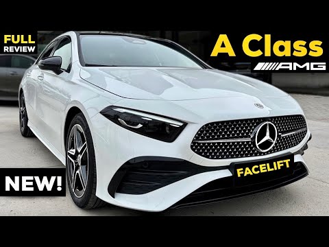 2023 MERCEDES A Class Sedan AMG NEW FACELIFT FULL In-Depth Review Exterior Interior Infotainment