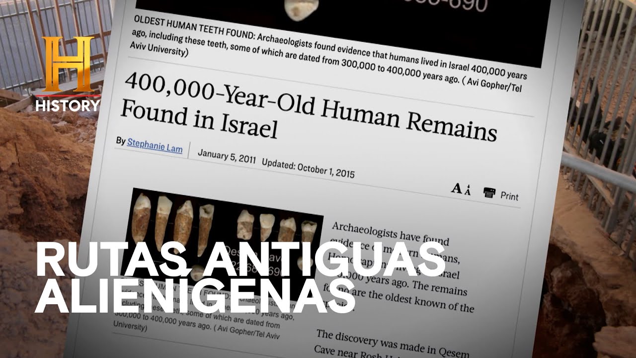 VISITAS DE 400.000 AÑOS - ALIENÍGENAS ANCESTRALES