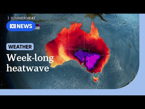 Large parts of Australia forecast to swelter through week-long heatwave | ABC NEWS