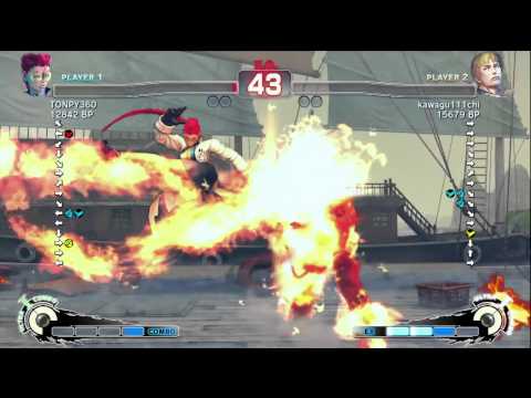 Super Street Fighter IV - kawagu111chi (Cody) Vs TONPY360 (Viper)