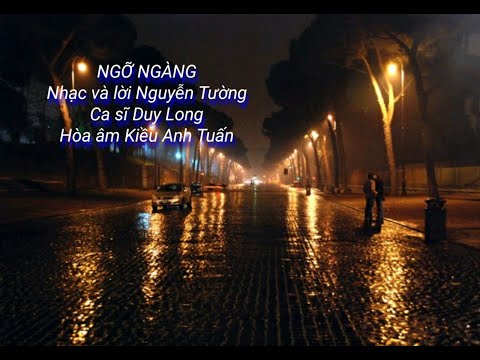 Ngỡ ngàng - Duy Long