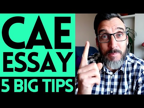 C1 ADVANCED ESSAY WRITING PART 1 / HOW TO WRITE THE CAE ESSAY / CAE EXAM TIPS, C1 ADVANCED EXAM TIPS