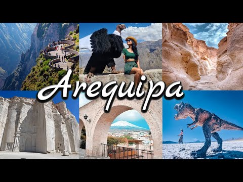 15 Nuevo Lugares Turísticos de Arequipa, Perú