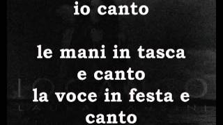 Laura Pausini   Io canto   Lyrics   YouTube