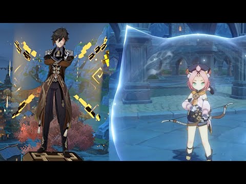 Diona vs Zhongli shield strength