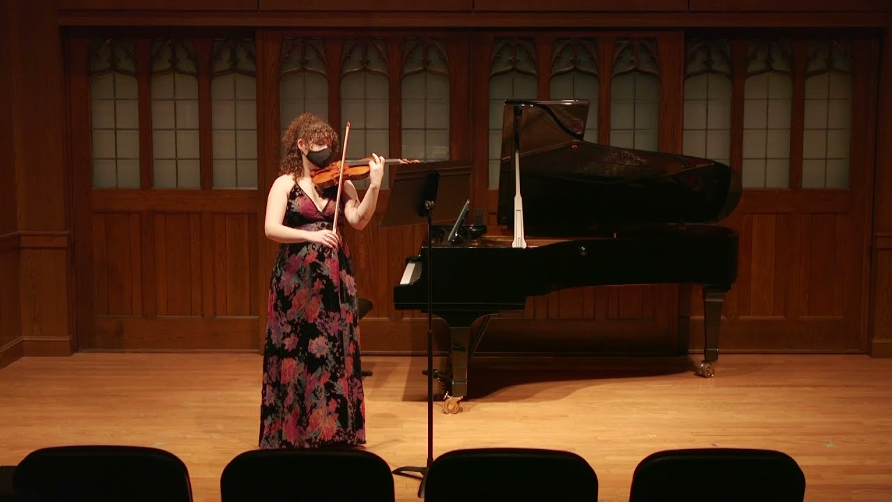Promotional video thumbnail 1 for Emmeline MacMillan, Violinist