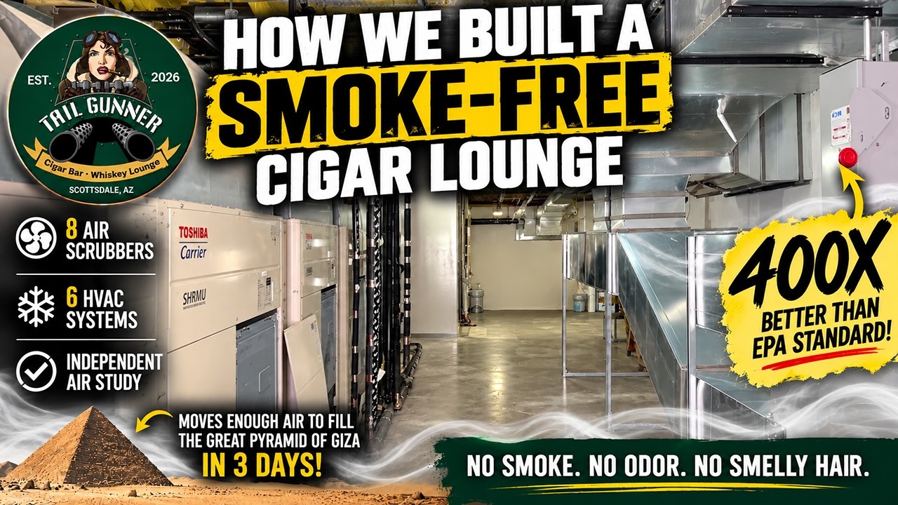 We Built a Cigar Lounge That Doesn’t Smell Like a Cigar Lounge