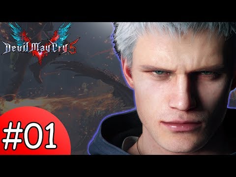 DEVIL MAY CRY 5 - Gameplay Walkthrough Mission 1 + Prologue: Time to kick some DAEMON ASS!! [S RANK]