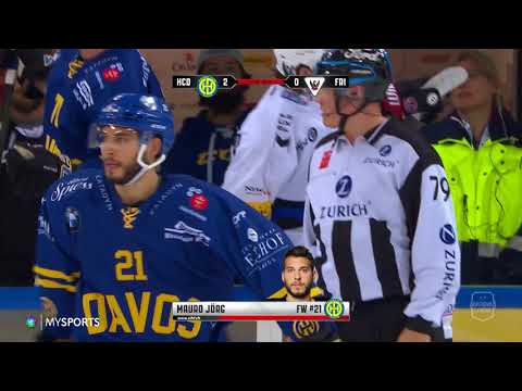 HC Davos - Fribourg-Gottéron 3-0 (1-0; 2-0; 0-0)