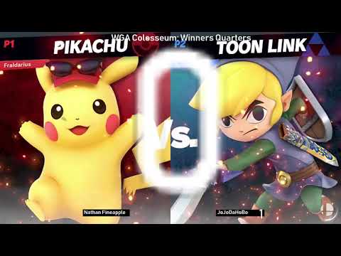 Nathan Pineapple (Pikachu) vs. JojoDaHobo (Toon Link) - WGA Colosseum 21 - Winners Quarters