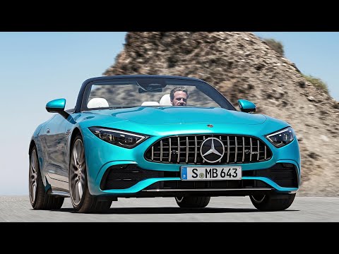 New 2023 Mercedes AMG SL 43 Roadster - First Visual Review