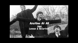 The Beatles "Any Time At All" Cover / Home Recording