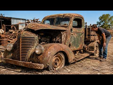 Thumbnail for ASMR Car Restoration | 1937 GMC T14B Full Restoration From Total Disrepair to Factory New by Car, Vehicle, Truck