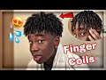 How To Get Curls With Finger Coils For Black Men 4c Hair